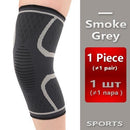 Breathable warmth Kneepad winter sports safety Knee Pads Training Elastic Knee Support knee protect 1pcs-Smoke Grey-L-JadeMoghul Inc.