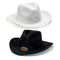 Bride & Groom Cowboy Hats White "Bride" Cowboy Hat (Pack of 1)-Personalized Gifts By Type-JadeMoghul Inc.