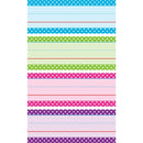 BRIGHT POLKA DOTS WORD STRIPS-Learning Materials-JadeMoghul Inc.