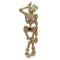 Brooch For Women LO2409 Gold White Metal Brooches with Top Grade Crystal