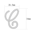 Brooches Brooch Jewelry LO685 Rhodium Brass Brooches with Top Grade Crystal Alamode Fashion Jewelry Outlet