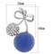 Brooches and Pins LO2856 Imitation Rhodium White Metal Brooches with Synthetic