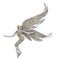 Brooches and Pins LO2862 Imitation Rhodium White Metal Brooches with Crystal