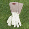 Christmas Presents Brown Leather Gardening Gloves