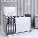 Bunnies 3 Piece Crib Bedding Set-BUNNY-JadeMoghul Inc.