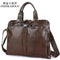 Business Briefcase Leather Men Bag Computer Laptop Handbag Man Shoulder Bag Messenger Bags Men's Travel Bags-brown-JadeMoghul Inc.