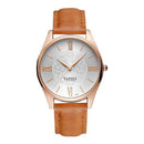 Business Dress Quartz Women Watch-brown white-JadeMoghul Inc.