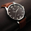 Business Wrist Watch For Men-brown black-JadeMoghul Inc.