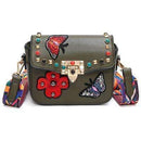 Butterfly Animal Pattern Fashion Mini Women Cross body Bag-Green-China-17cm 9cm 14cm-JadeMoghul Inc.