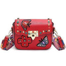Butterfly Animal Pattern Fashion Mini Women Cross body Bag-Red-China-17cm 9cm 14cm-JadeMoghul Inc.