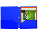 C-LINE BLUE 25CT TWO POCKET POLY-Supplies-JadeMoghul Inc.