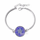CAB9 for Kim lotus bracelet henna yoga bracelet dome glass women bracelet