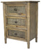 Cabinets Buffet Cabinet - 14" X 18" X 25" Rustic Wood  (Pine), Cane Cabinet with Drawers HomeRoots