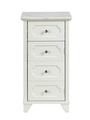 Cabinets Display Cabinet - 16" X 13" X 30" White Stunning Cabinet HomeRoots