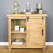 Cabinets Drawer Cabinet - 31" X 15" X 30" Natural Wood Iron, Wood, MDF Accent Cabinet with Doors and Drawers HomeRoots