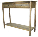 Cabinets Kitchen Cabinets - 31'.5" X 16" X 40" Rustic Wood (Pine), Cane Cabinet with Drawers and a Shelf HomeRoots