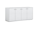 Cabinets White Buffet Cabinet - 72" X 22" X 35" White Buffet HomeRoots