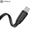 Cafele Flat USB Type C Cable Fast Charging USB Type-C Cable for Xiaomi Huawei Samsung USB Type C Cable DC 5V 2A-China-Black-50cm-JadeMoghul Inc.
