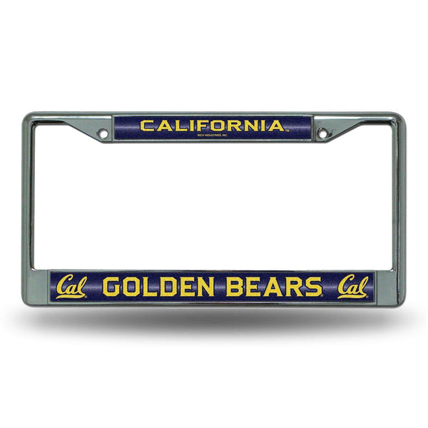 Jeep License Plate Frame Cal Berkeley Bling Chrome Frame