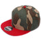 Camouflage Snapback Cap / Flat Baseball Cap-Red camo-JadeMoghul Inc.