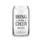 Can Shaped Glass Personalized - Bring on the Cheer Printing Gold (Pack of 1)-Personalized Gifts for Men-Gold-JadeMoghul Inc.