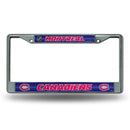 Vehicle License Plate Frames Canadiens Bling Chrome Frame