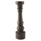 Candle Holders Taper Candle Holders - 4.7" X 4.7" X 17.9" Rust Classic Candle Holder HomeRoots