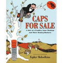 CAPS FOR SALE BOOKS FOR PK-3-Childrens Books & Music-JadeMoghul Inc.