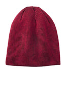 Caps Port Authority  Rib Knit Slouch Beanie. C935 Port Authority