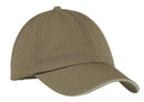 Caps Port & Company  - Washed Twill Sandwich Bill Cap.  CP79 Port & Company