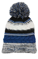Caps Sport-Tek Pom Pom Team Beanie. STC21 Sport-Tek