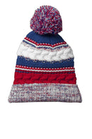 Caps Sport-Tek Pom Pom Team Beanie. STC21 Sport-Tek