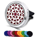 Car Air Freshener Car Perfume Diffuser Clip Car Air Auto Vent Freshener Essential Oil Perfume Locket (Free 10pc pad) C001 JadeMoghul Inc.