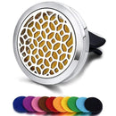 Car Air Freshener Car Perfume Diffuser Clip Car Air Auto Vent Freshener Essential Oil Perfume Locket (Free 10pc pad) C001 JadeMoghul Inc.