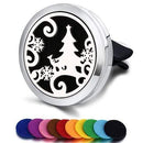 Car Air Freshener Car Perfume Diffuser Clip Car Air Auto Vent Freshener Essential Oil Perfume Locket (Free 10pc pad) C001 JadeMoghul Inc.