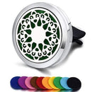 Car Air Freshener Car Perfume Diffuser Clip Car Air Auto Vent Freshener Essential Oil Perfume Locket (Free 10pc pad) C001 JadeMoghul Inc.