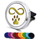 Car Air Freshener Car Perfume Diffuser Clip Car Air Auto Vent Freshener Essential Oil Perfume Locket (Free 10pc pad) C001 JadeMoghul Inc.
