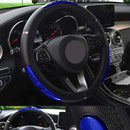 Car Steering Wheel Covers 100% Brand New Reflective Faux Leather Elastic China Dragon Design Auto Steering Wheel Protector JadeMoghul Inc.