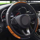 Car Steering Wheel Covers 100% Brand New Reflective Faux Leather Elastic China Dragon Design Auto Steering Wheel Protector JadeMoghul Inc.