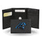 Credit Card Wallet Carolina Panthers Embroidery Trifold