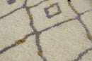 Carpets Carpet Warehouse - 23" x 36" x 0.79" Natural Polyester Accent Rug HomeRoots