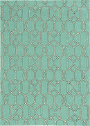Carpets Indoor Outdoor Carpet - 6'6" x 9'6" UV-treated Polypropylene Spa Area Rug HomeRoots