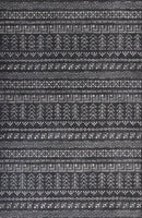 Carpets Living Room Carpet - 2'7" x 4'11" Polypropylene Charcoal Area Rug HomeRoots