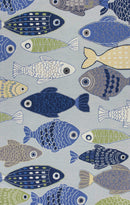 Carpets Shaw Carpet - 5' x 7'6" Polyester Light Blue Area Rug HomeRoots