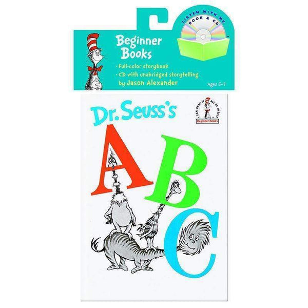 CARRY ALONG BOOK & CD DR SEUSS ABC-Learning Materials-JadeMoghul Inc.