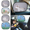 Cartoon Baby Car Sun Shade Universal Car Window Sunshade Blocking Baby Kids Toddler Visor Hot Harmful UV Rays Baby Car Sun Shade-1-JadeMoghul Inc.
