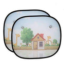 Cartoon Baby Car Sun Shade Universal Car Window Sunshade Blocking Baby Kids Toddler Visor Hot Harmful UV Rays Baby Car Sun Shade-3-JadeMoghul Inc.