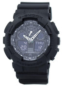 Casio G-Shock Military Matte Black GA-100-1A1 GA100-1A1 Men's Watch-Branded Watches-JadeMoghul Inc.