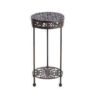 Cheap Home Decor Cast Iron Round Plant Stand
