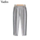Casual Cotton Elastic Waist Streetswear-as picture 2-S-JadeMoghul Inc.
